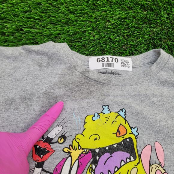 Nickelodeon Shirt Womens 2XL 24x27 Gray - Picture 7 of 13